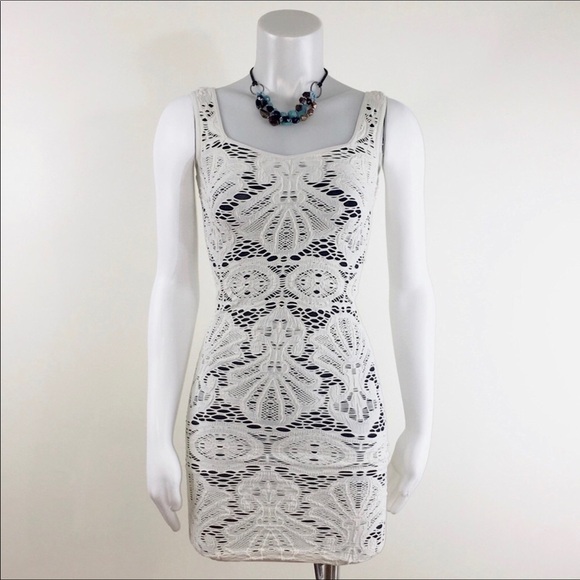 Free People Intimately Bodycon Stretchy Lace Dress Size Small - Picture 2 of 7